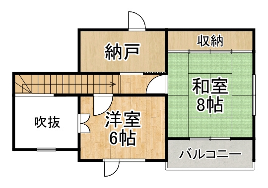 西１６条南４丁目【間取り】