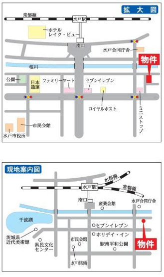 水戸駅からも近く利便性もよいです！コンビニも徒歩1分！