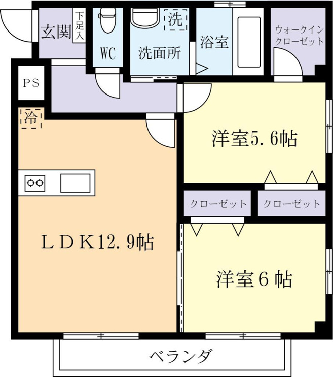 2階角部屋