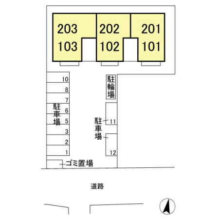 【区画図】
