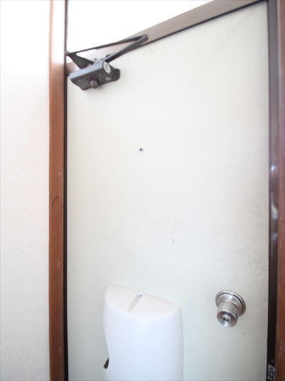 覗き穴で訪問者が確認できます！