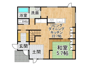 東６条南３丁目【間取り】