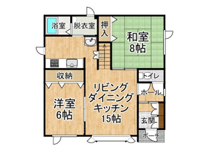 自由が丘７丁目【間取り】