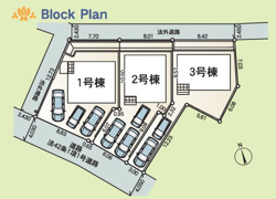 【新着】相模原市中央区上溝の新築戸建｜並列3台駐車可能な号棟あり！全3棟✨の画像