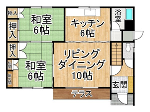 西１３条南１５丁目【間取り】