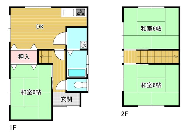 東近江市長勝寺町の中古一戸建【間取り】
