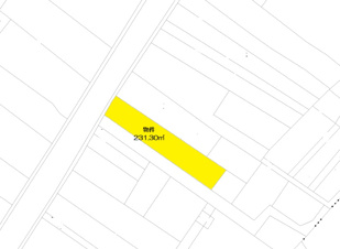 横手市本町売地【区画図】