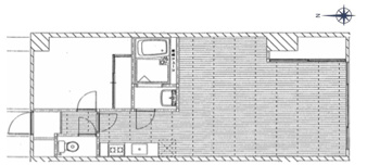 S52192-ｼｬﾙﾏﾝ北白川銀閣ﾊｲﾂ【間取り】