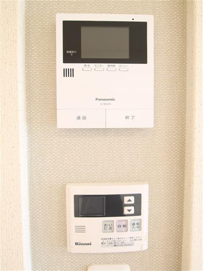 ＴＶインターホンで突然の来客も確認できます