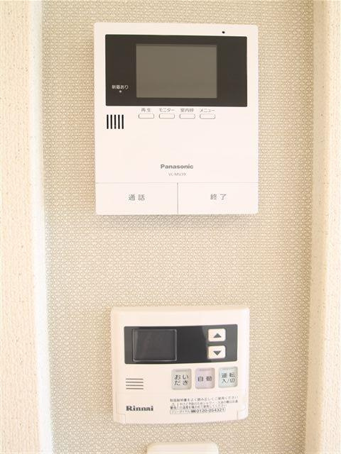 ＴＶインターホンで突然の来客も確認できます
