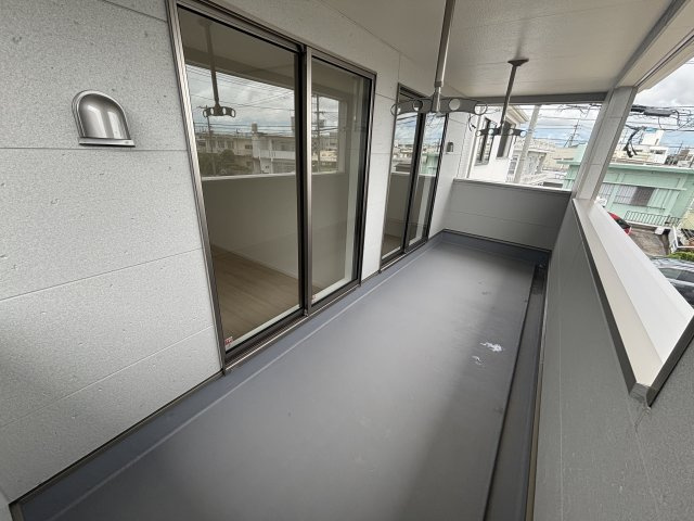 【新築分譲住宅】読谷村大木第４・２号棟【バルコニー】