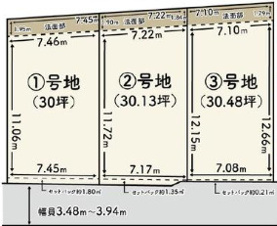K41366-1号地衣笠【区画図】