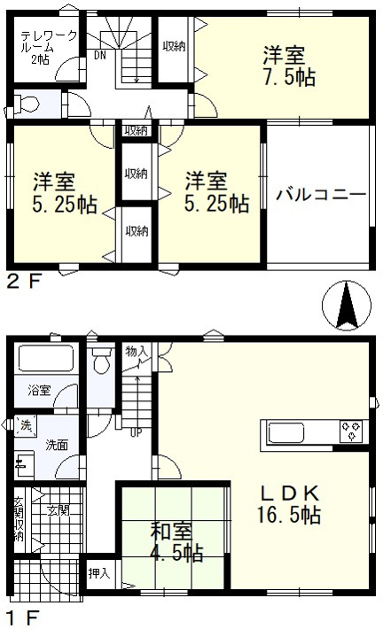 御嵩町上恵土第9（全2棟）【間取り】