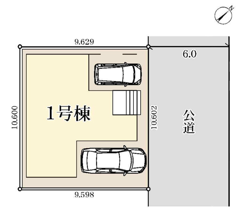 白岡市小久喜2期【区画図】敷地30.8坪