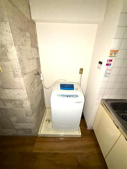洗濯機は残置物です！