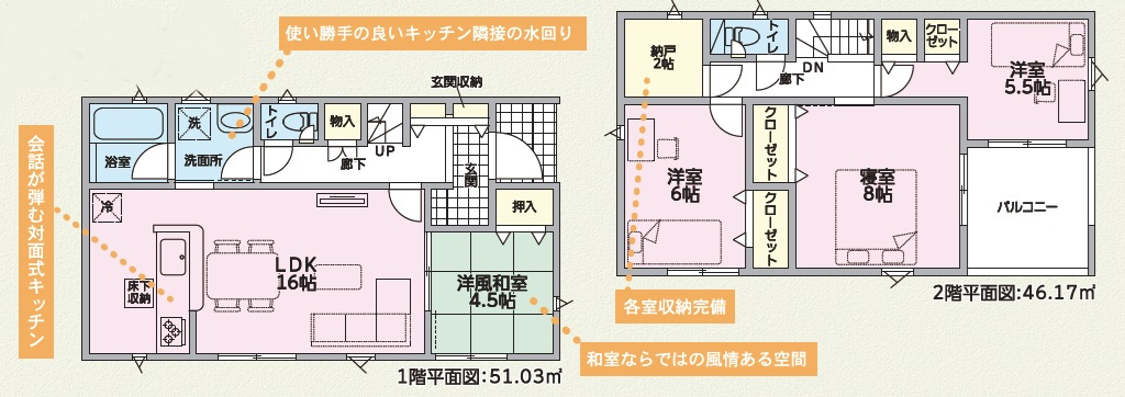 可児市下恵土第9（全4棟）【間取り】