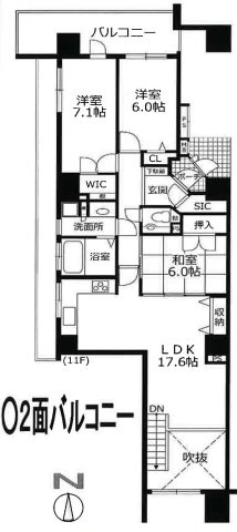 アルファステイツ姫路本町【間取り】
