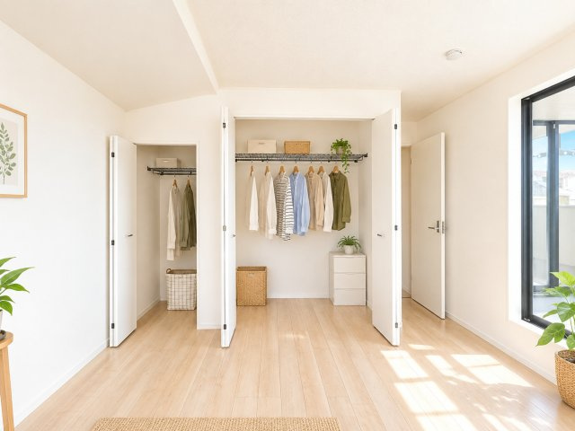 【新築分譲住宅】うるま市兼箇段・全３棟〈１号棟〉【洋室】【施工事例】生活スタイルをイメージした写真(AI)となります。