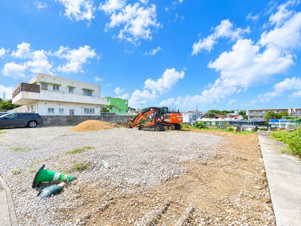 【新築分譲住宅】うるま市兼箇段・全３棟〈１号棟〉【その他】現地写真,着工前