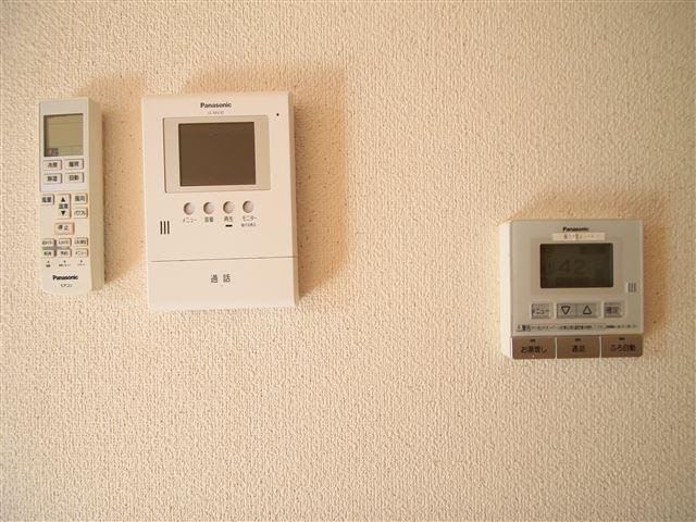TVインターホン付きです。