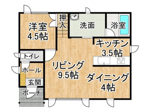 東１３条南３丁目【間取り】