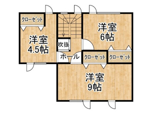 東１３条南３丁目【間取り】