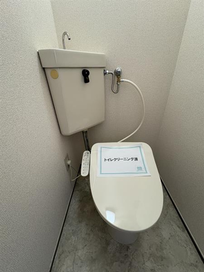 温水洗浄便座新設！