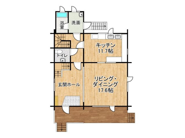清川町西２線【間取り】