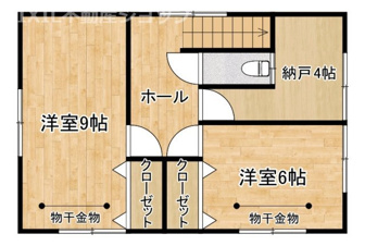 上越市大字三ツ橋の中古一戸建【間取り】2階間取り図♪
