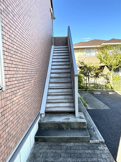 2階に上がる階段です！
