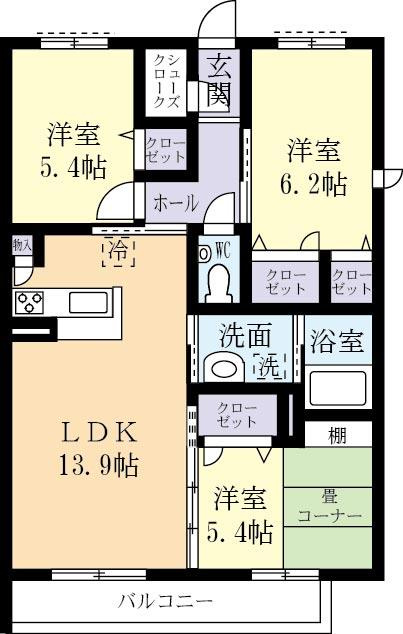 子供部屋におすすめの畳コーナーが魅力です！