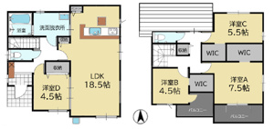 新築戸建 福津市若木台３丁目
