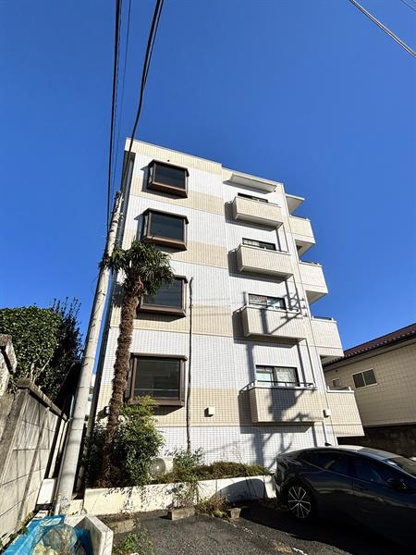 南国風の木が映えるRC造4階建てのマンションです！