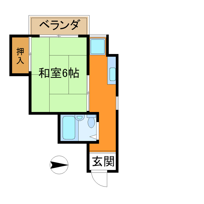 ニューライフ藤【間取り】