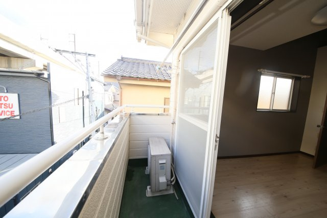 フラワーカースルＡ棟バルコニー