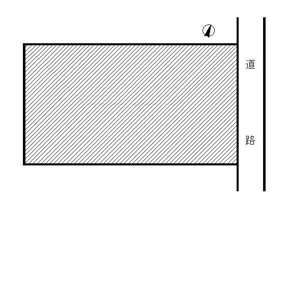 佐野市豊代町の売地【間取り】