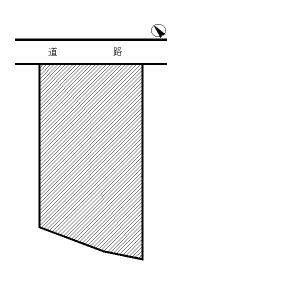 栃木市藤岡町甲の売地【間取り】