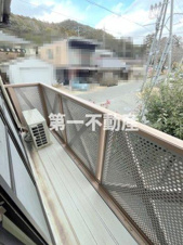 西脇市上野のアパート【バルコニー】