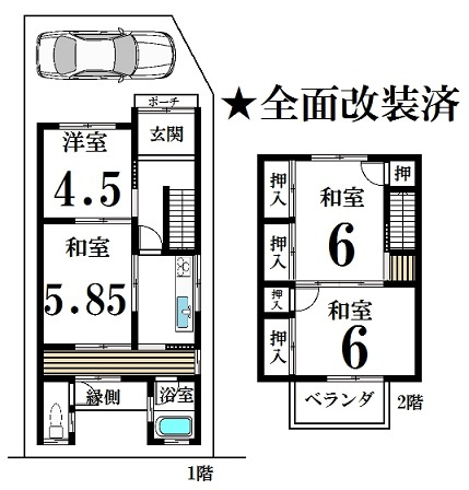 K30126-柊野【間取り】