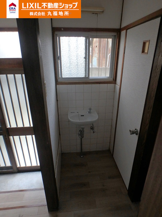 前田貸家北から２軒目【洗面所】洗面