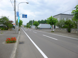 余市郡余市町入舟町の売地【周辺】北西側都市計画道路美園線16ｍ