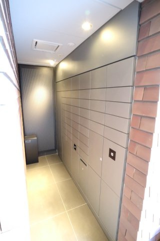 ※参考写真　郵便ポスト・宅配ボックス　居室キー（ノンタッチセンサー）解除