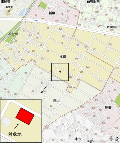江南市山王町本郷【地図】