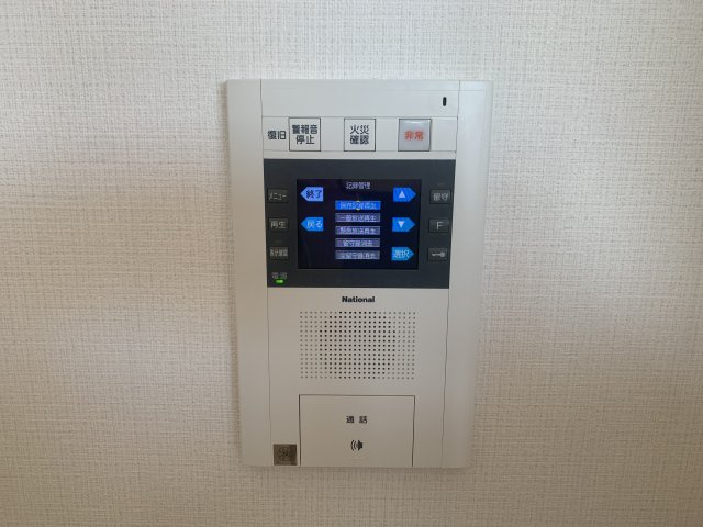 カラーモニター付きインターホン