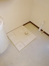 メゾントワベール【洗面所】洗濯機置場