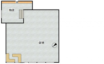 三笠市若松町店舗【間取り】