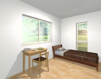 清須市土田小中畑【完成予想図】子供部屋