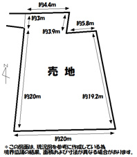 高田町北新開売地【間取り】
