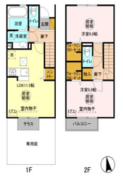 新築メゾネット♪　神栖市賃貸の画像