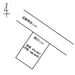 米沢市通町2丁目　土地の画像